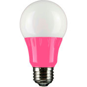 Sunlite 80168-SU A19/3W/P/LED/CD1 3W LED Bulb, Medium Base - Pkg Qty 6