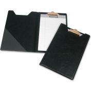 Samsill® Professional Vinyl Pad Holder with Clip, 5-1/2" x 8-1/2", Black