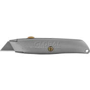 Stanley® Classic 99® 6" Utility Knife With Retractable Blade, Gray