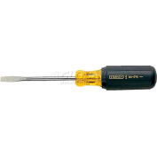 Stanley 66-090 Vinyl Grip Standard Slotted Tip Screwdriver 1/4" x 4"