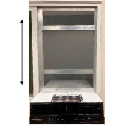 Soleus Window Kit For Sliding Windows, 23-1/2"H, For All Micro-Split Air Conditioner, White