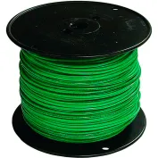 Southwire Building Wire, TFFN, 18 AWG, Green, 500 ft. 27025601