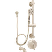 Speakman SM-7490-ADA-PBN ADA HandHeld Shower/Tub Combinations W/Grab/Slide Bar