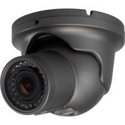 Speco® HT6040K 1000 TVL Indoor/Outdoor IR Vandal Resistant Dome/Turret with True WDR, Dark Gray