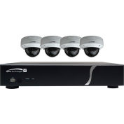 Speco ZIPT84D2 8-Channel HD-TVI DVR and 4 Dome Camera Kit, 2TB