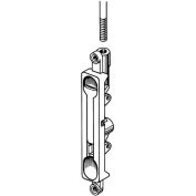 Radius Corner Lever Flush Bolts - Aluminum W/ 1/4" Offset - Pkg Qty 20