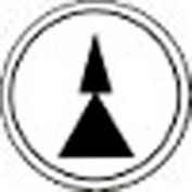 T.E.R., PRTA011MPI Two Speed Arrow White Button Insert, Use w/ MIKE & VICTOR Pendants