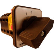 Springer Controls / MERZ W105/3-AA, Reversing Switch, Maintained, 3-Pole, 16A, 4-hole front-mount