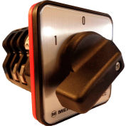 Springer Controls / MERZ W656/7-AC, Reversing Switch, Spring Returned, 3-Pole,80A,4-hole front-mount