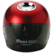 Acme United Battery Pencil Sharpener, 3"x3"x3-1/2", Red/Black