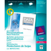 Avery® Diamond Clear Heavyweight Sheet Protectors, 8-1/2"W x 11"H, Clear, 100/PK