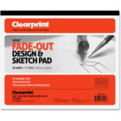 Clearprint® Grid Paper Pad, 20lb., 30 Degree Isometric, 8-1/2"x11", 30 Sheets