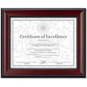 DAX Document Frame, DAXN3246N1T, 8.5" x 11", Rosewood & Black Frame, 1 Each