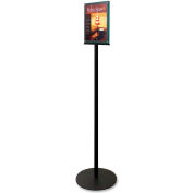 Deflect-o Sign Holder, DEF692056, Double-sided Stand, 13"W x 56"H x 13"D