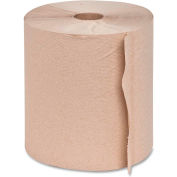 Genuine Joe Hardwound Roll Towel, 2" Core, 800 Ft, 6/PK, Natural - GJO22600