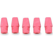 Integra™ Pencil Cap Erasers, Wedge-Shaped, F/ Standard Pencils, 144/BX, Pink