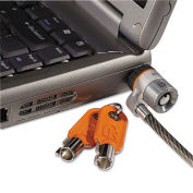 Kensington® 64068 MicroSaver® Keyed Laptop Lock with 6 ft. Cable, Black/Gray