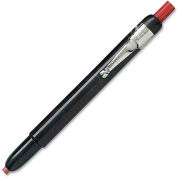 Listo Marking Pencil, Bold Marker Point Type, Red Lead, Black Barrel, 12/Dozen