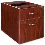 Lorell® Hanging Pedestal - 16"W x 22"D x 19"H - Mahogany - Essentials Series