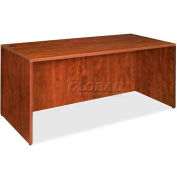 Lorell® Rectangular Desk Shell - 60"W x 30"D x 29-1/2"H - Cherry - Essentials Series