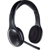 Logitech H800 Bluetooth Wireless Headset with Noise-Canceling Microphone, Black