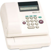 MAX MXBEC30A Memory Electronic Check Writer, 10 Digits, 1 Column - Business & Personal Checks