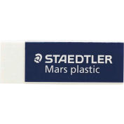 Staedtler® Plastic Eraser, Latex-free, 2-1/2" x 7/8" x 1/2", 4/PK, White