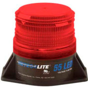 Meteorlite&#8482; 55 Low-Profile Strobe Light - 12-80V - Permanent Mount - Red - SY361005L-R-LED