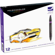 Prismacolor® Premier Art Marker Set - Dual-Tip - Assorted Colors - 12 Pack