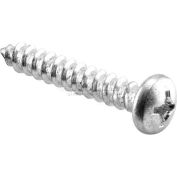 Phillips Pan Head Screw, #14 X 5/8", Stainless Steel - 642-0418** - Pkg Qty 50