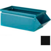 Stackbin® 4-1/2"W x 8"D x 4-1/2"H Steel Bin Hopper Front Container, Black