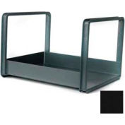 Stackbin® Double Stackrack For 9"W x 18-3/4"D x 7-1/2"H Steel Bins, Black