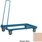 Stackbin® 3-3STBG Mobile Bin Truck For 37"W x 18-3/4"D x 7-1/2"H Sectional Bins- Beige
