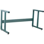 Stackbin 4-52000-BL 2000 Series Fixed Height Ergonomic Frame, 53"W X 27"D X 30-1/4"H, Blue