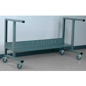 Stackbin 4-52012-BK Ergonomic Mobile Frame, 53"W X 27"D X 35-40"H, Black