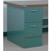 Stackbin 4-DCP2-16-GY Drawer Pedestal # 3, 15-1/2"W X 30"D X 30-1/4"H, Gray