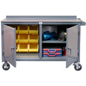 Strong Hold Products 52.7-DS-BBS-301CA Double Shift Tool & Maintenance Cart