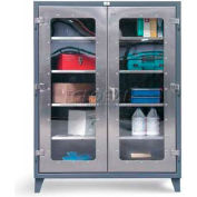 Strong Hold® Heavy Duty Clearview Model 56-LD-244SS - Stainless Steel 60 x 24 x 78