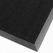 NoTrax® T28 Finger Scrape® Entrance Mat 3/8" Thick 3' x 6' Black