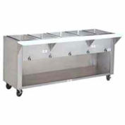 Hot Food Table, Electric, 31.812"L (2) 12" x 20" Wells Cabinet Base 120V