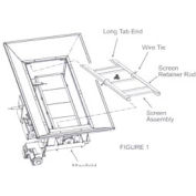 SunStar Radiant Safety Screen, 43876030 Radiant Safety Screen - For 100,o 120K BTU Ceramic Heaters