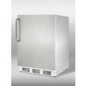 Summit CT66JCSSADA ADA Comp Built In Refrigerator-Freezer 5.1 Cu. Ft. Stainless Steel