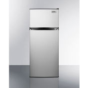 Summit-Refrigerator-Freezer, Frost-Free, ADA Compliant, 10 Cu. Ft, 23-5/8" x 58-3/8", S/S