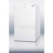 Summit FF511LBI Built In Undercounter All Refrigerator 4.1 Cu. Ft. White