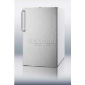 Summit FF511LBISSTBADA ADA Comp Built in Undercounter Refrigerator 4.1 Cu. Ft. White