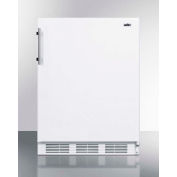 Summit FF61 Freestanding Counter Height All Refrigerator 5.5 Cu. Ft. White