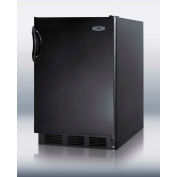 Summit FF6B Freestanding Counter Height All Refrigerator 5.5 Cu. Ft. Black