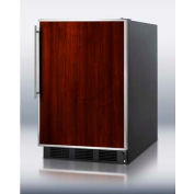 Summit FF6BBIFR Built In-Freestanding Undercounter All Refrigerator 5.5 Cu. Ft. Black