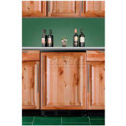 Summit FF7LBLBIIF Built In Undercounter All Refrigerator 5.5 Cu. Ft. Black
