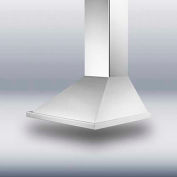 Summit SEH1530C - CFM Range Hood, Stainless Steel, 19-5/8" x 29-3/4" x 32"